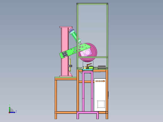 管材切割机sw18可编辑左视缩略图