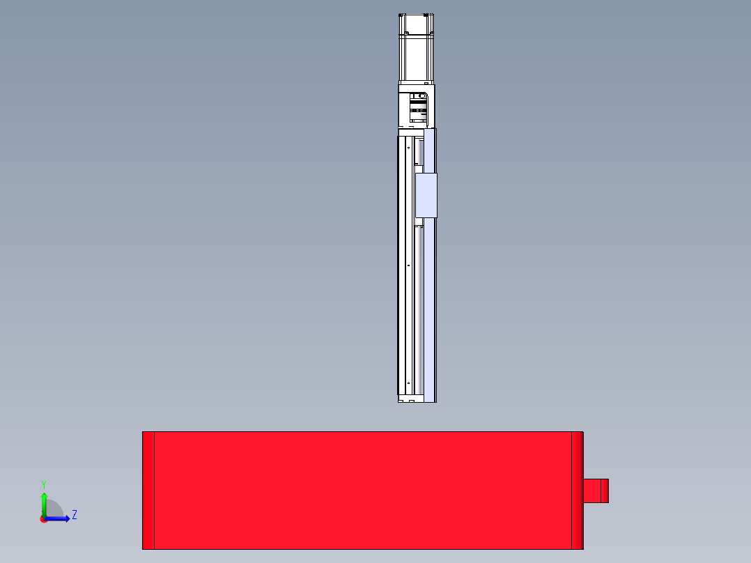 手机扬声器滤网组装设备sw20可编辑左视图
