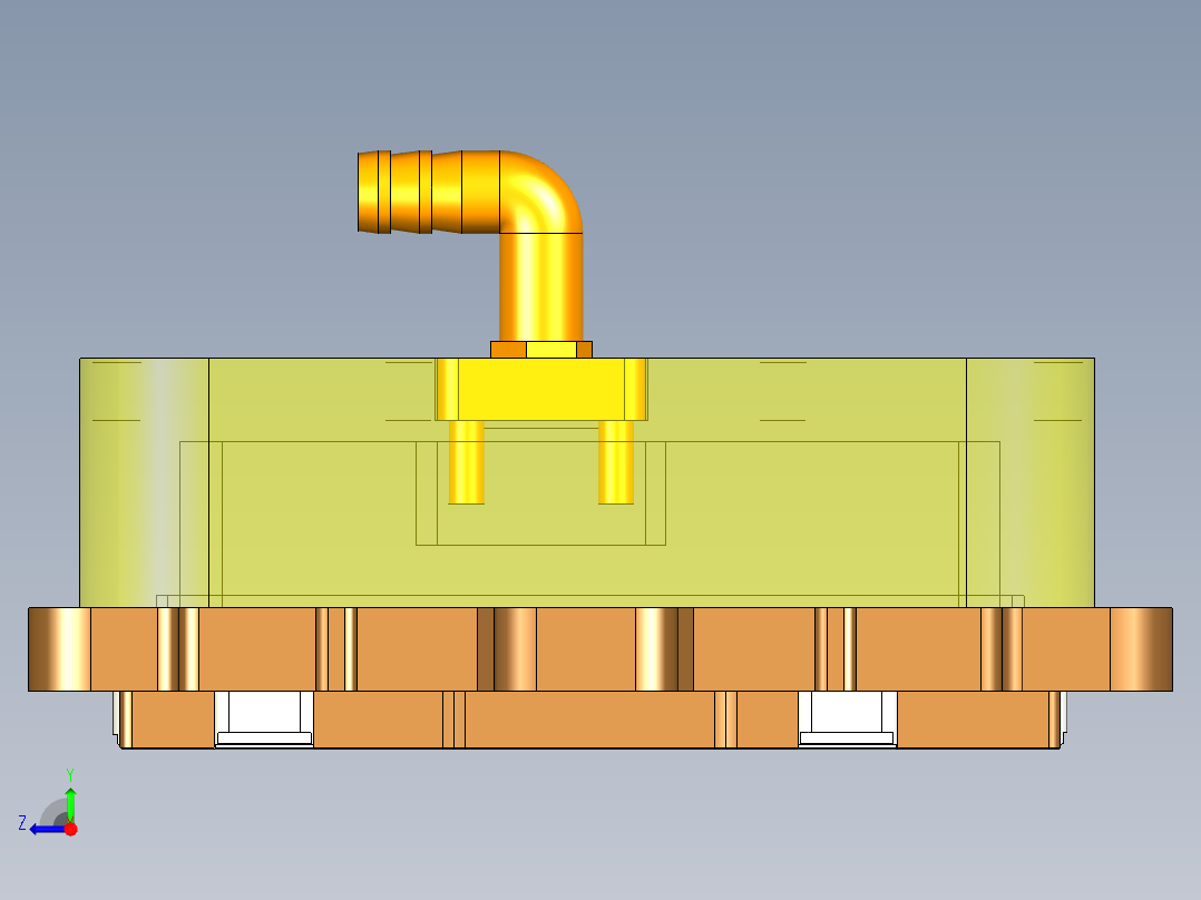 UP5502-A-笔记本CNC工装夹具三维模型CNC2-211125右视图