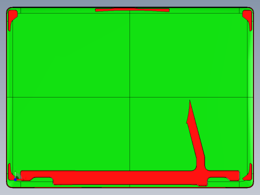 金属壳铣避位UG程序模型前视缩略图
