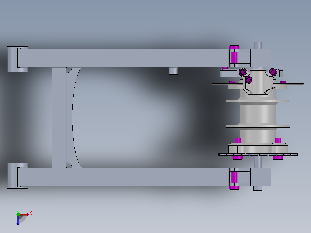 TROMOL + ARM AG 尾部俯视图