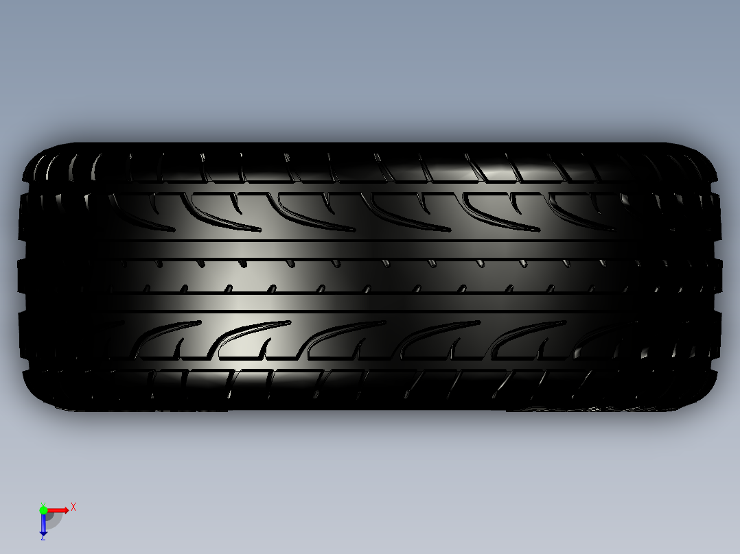 轮胎、车轮、轮毂(47)俯视图