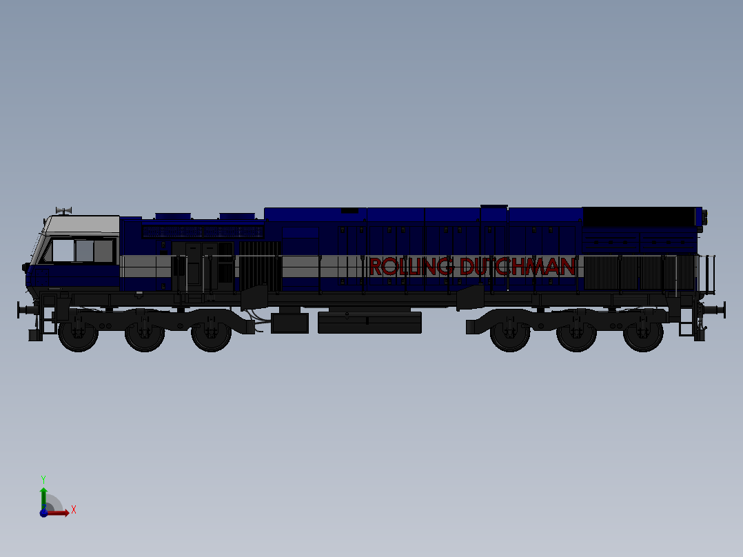 火车、动车、高铁(38)前视图