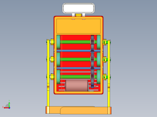 步行机器人后视缩略图
