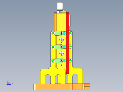 步行机器人左视缩略图