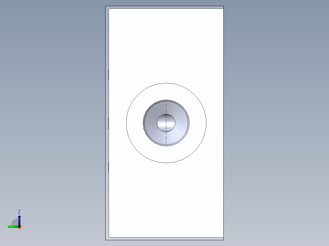 NG6-1站专用液压块左视图