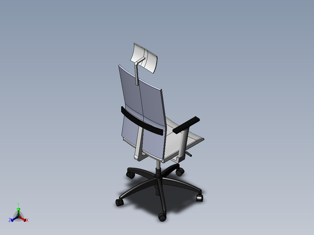 椅子、凳子(47)正等轴测图