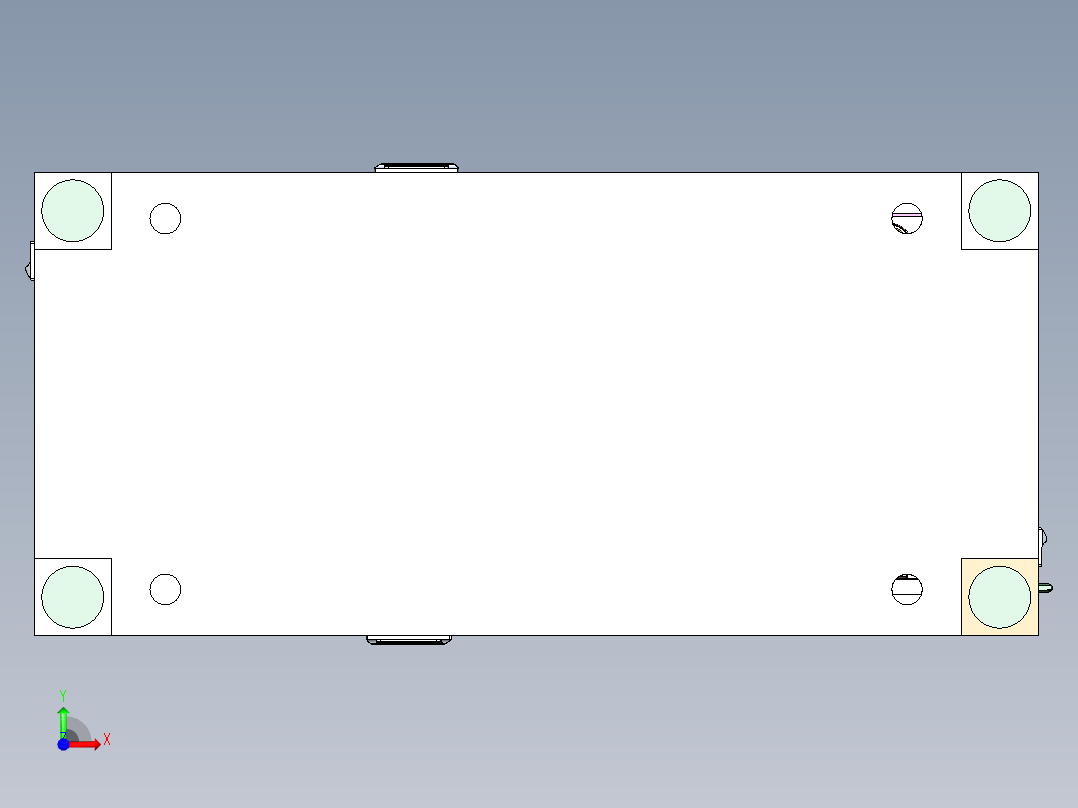 FS-450 烘焙食品氮气保鲜包装柜前视图