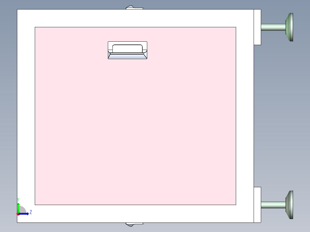 FS-450 烘焙食品氮气保鲜包装柜左视图