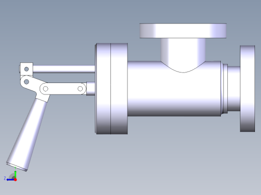 catia手压阀右视缩略图