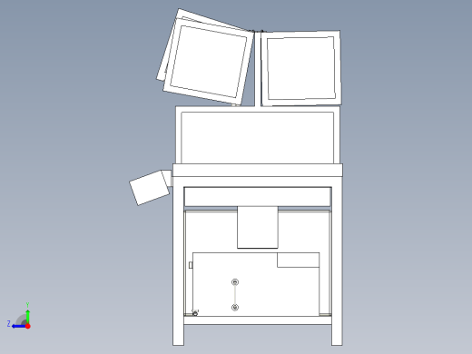 汽车天窗导轨倒角机右视缩略图