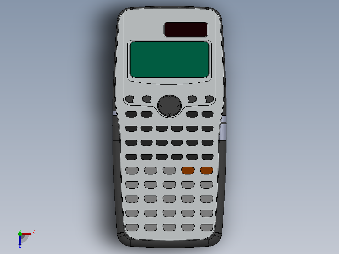 计算器(32)俯视图