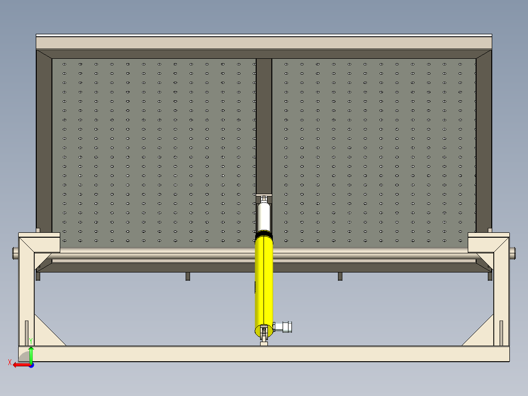 工作台hydraulic-mobile-workbench-1.snapshot.1--igs后视图