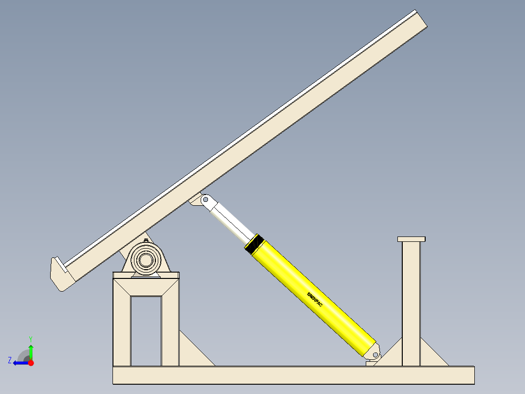 工作台hydraulic-mobile-workbench-1.snapshot.1--igs右视图