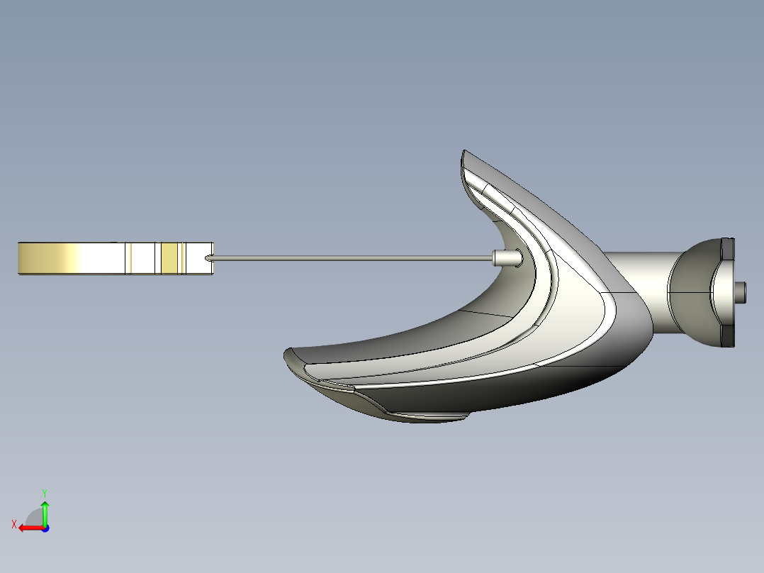 吊灯（氛围灯）后视图
