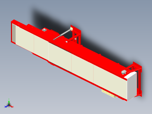 三节式伸缩式皮带机传送带输送机