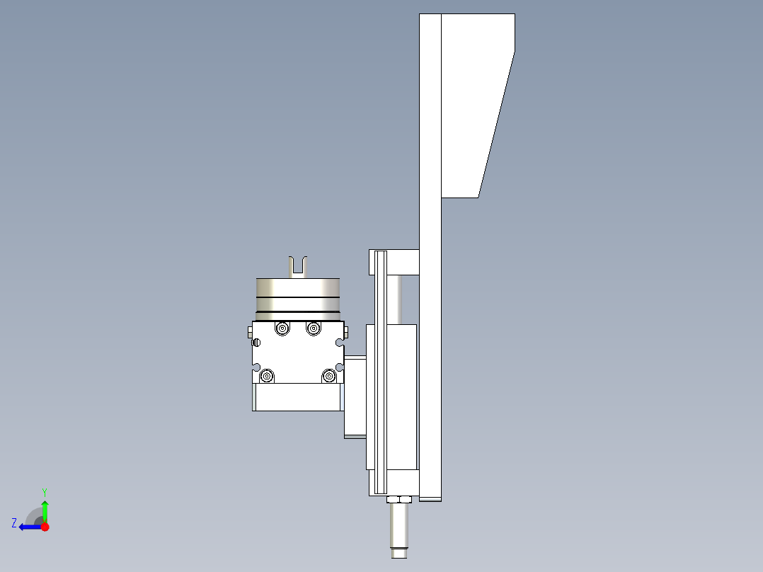 下压旋转机构--602050--50右视图