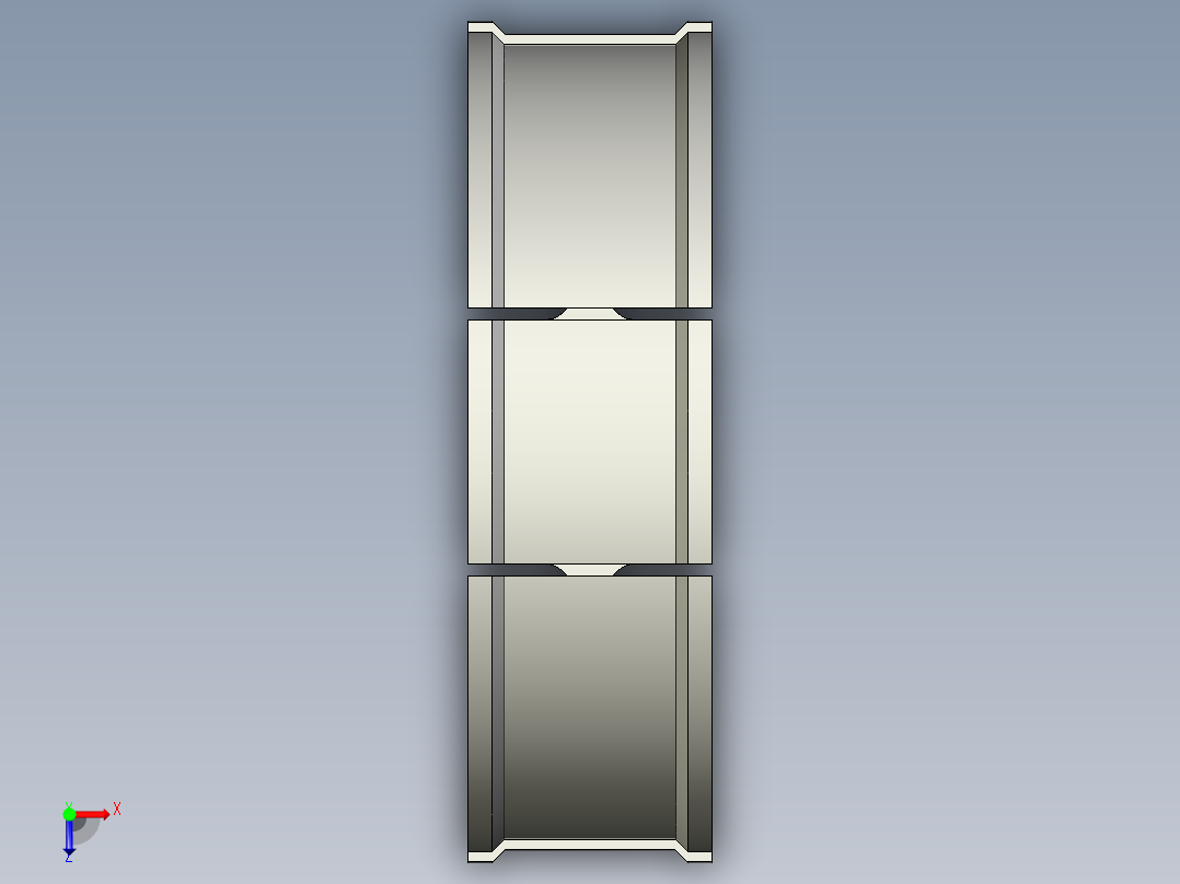 3件式cat6a电缆梳11俯视图