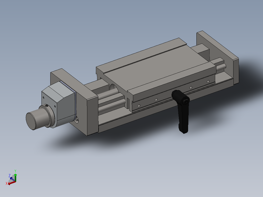 转换台 Elesa 型号 gn900_80_195_75_dn_2_50主视图