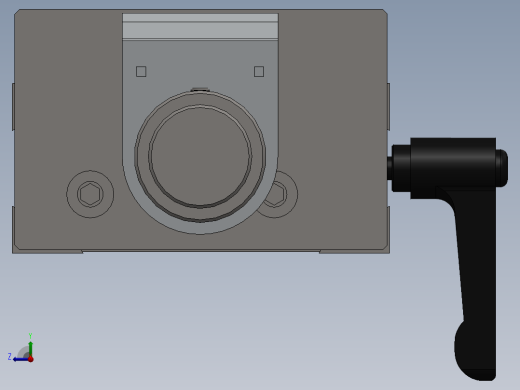 转换台 Elesa 型号 gn900_80_195_75_dn_2_50右视缩略图