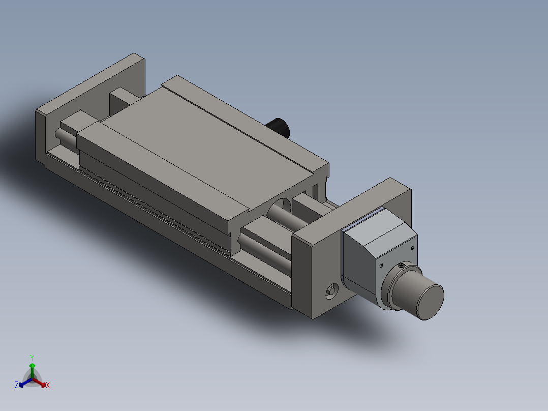 转换台 Elesa 型号 gn900_80_195_75_dn_2_50正等轴测图