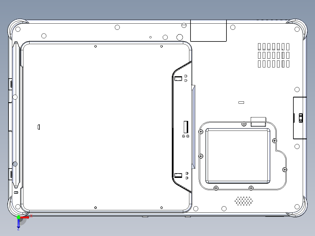 神基 F110 G3俯视图