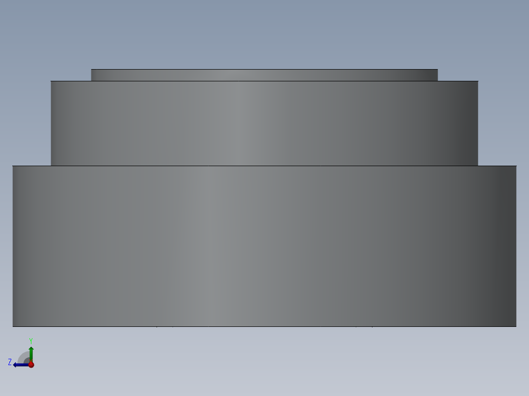 GRA-7E中空旋转台右视图