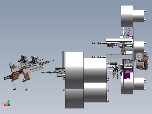 膨胀螺丝自动组装机后视缩略图