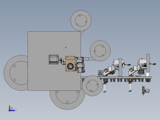 膨胀螺丝自动组装机左视缩略图