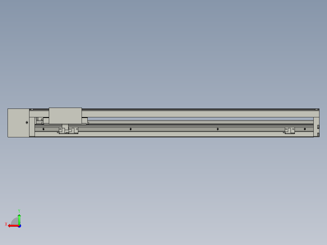 直线模组DKK-86-640-1P-LM-400W德川技研-1111后视图