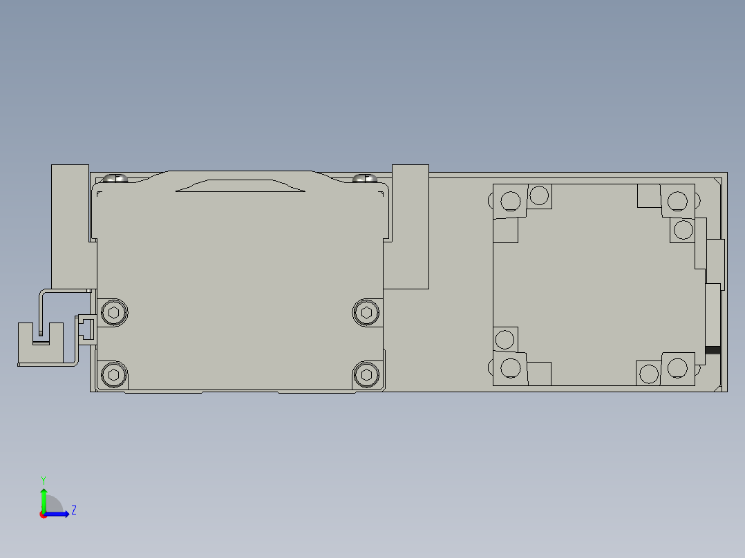 直线模组DKK-86-640-1P-LM-400W德川技研-1111左视图