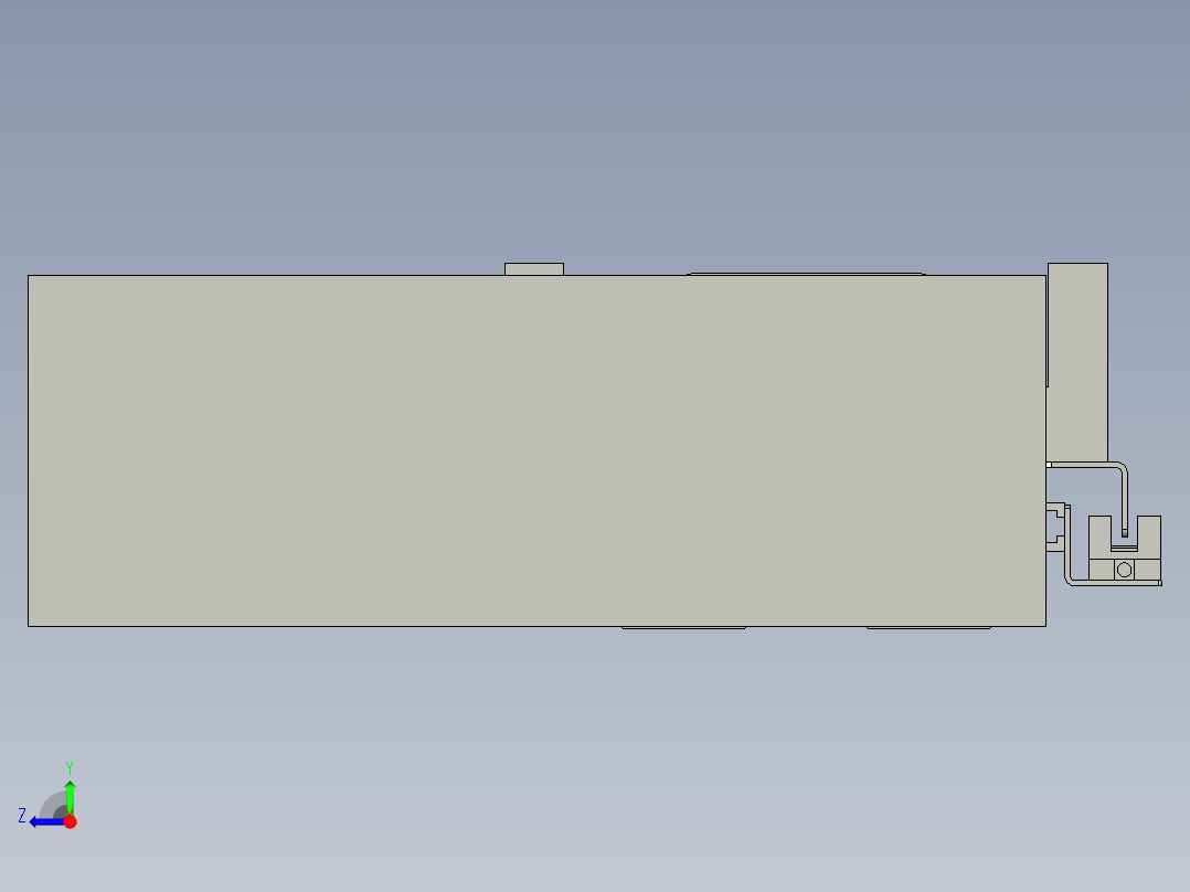 直线模组DKK-86-640-1P-LM-400W德川技研-1111右视图