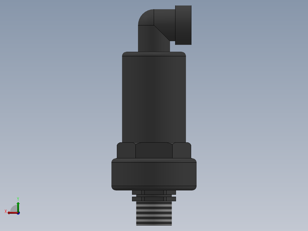 CROSS_DN25_PN10_U-PVC后视图