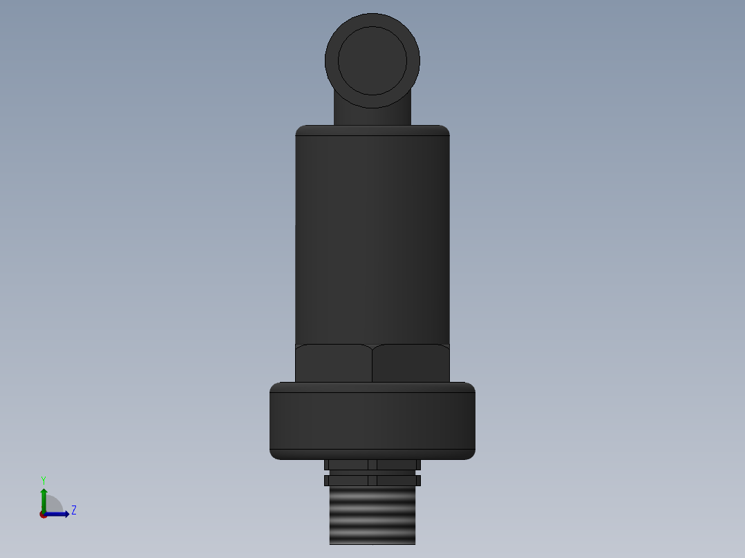 CROSS_DN25_PN10_U-PVC左视图