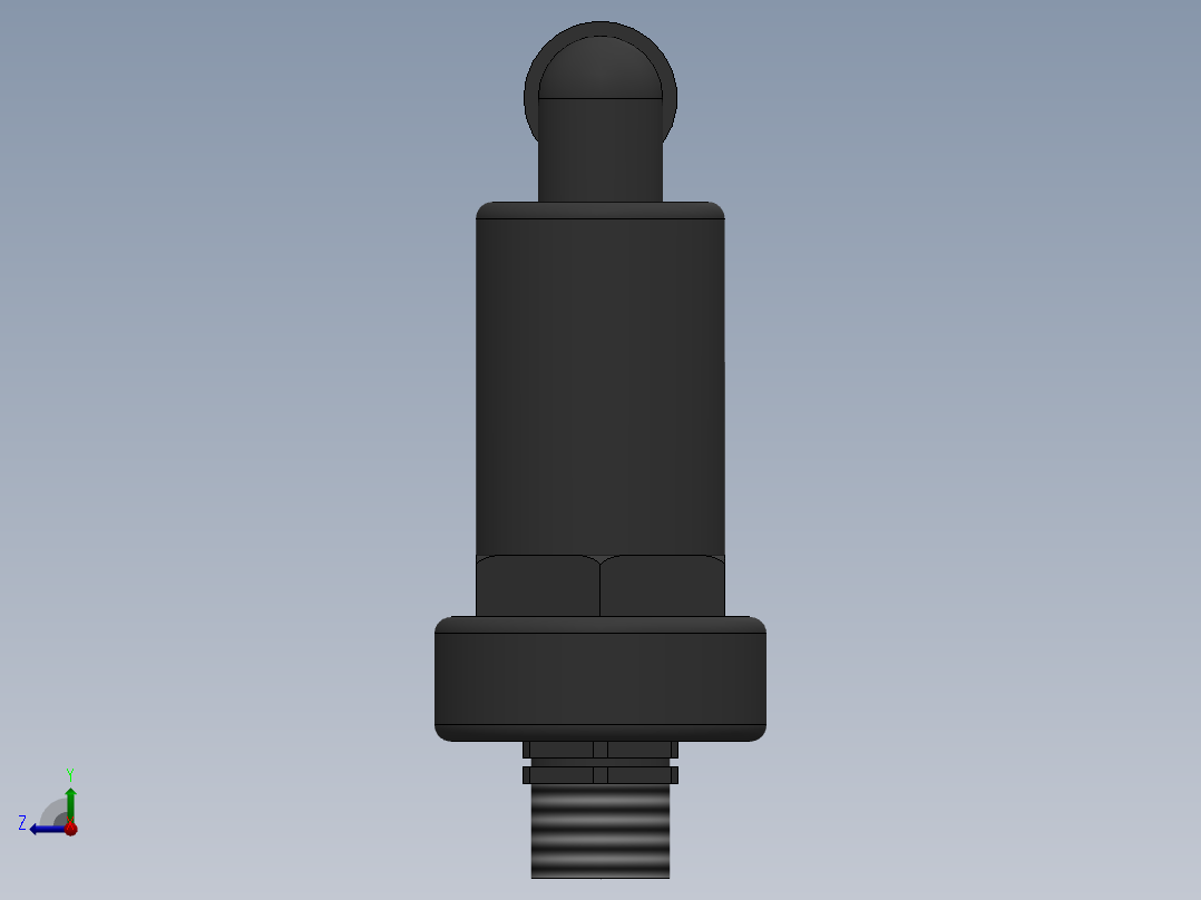 CROSS_DN25_PN10_U-PVC右视图