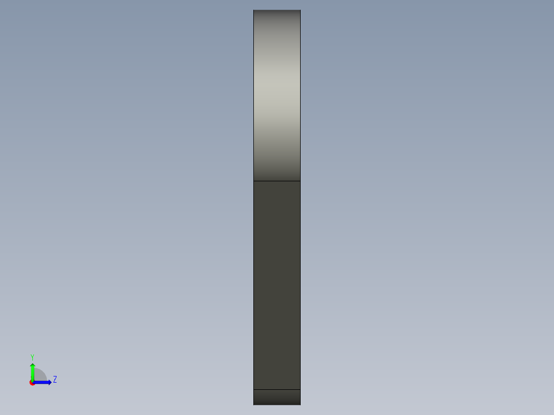 同步带L型(W191环长55245)左视图