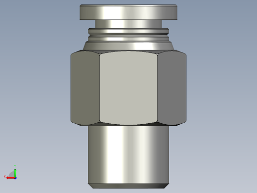 电磁阀接头PC601后视缩略图