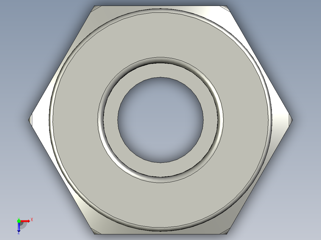 电磁阀接头PC601俯视图