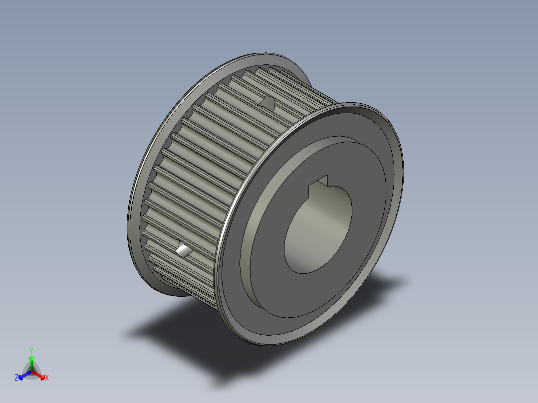 40-S5M-30正等轴测图