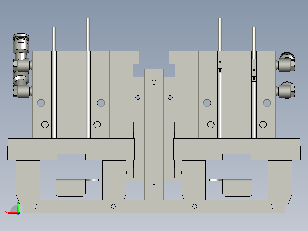 2018SOLIDWORKS03001剪刀运动机构后视图