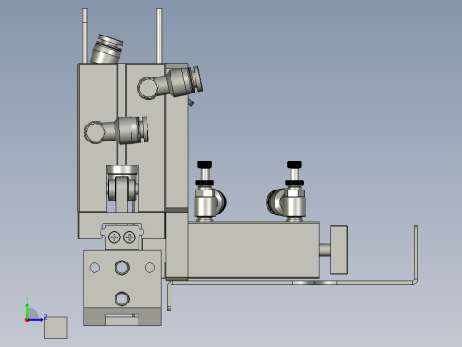 2018SOLIDWORKS03001剪刀运动机构左视缩略图