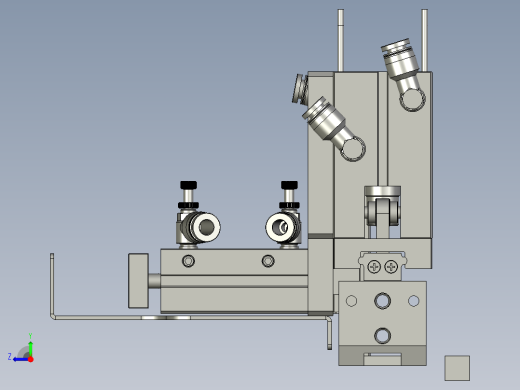 2018SOLIDWORKS03001剪刀运动机构右视缩略图