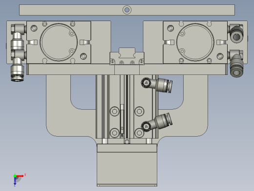 2018SOLIDWORKS03001剪刀运动机构俯视缩略图