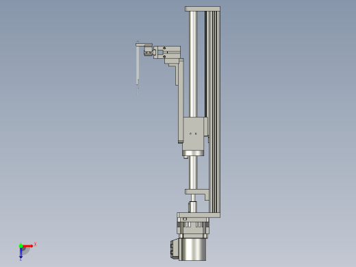 XX03-01-Z轴龙门架装配俯视缩略图