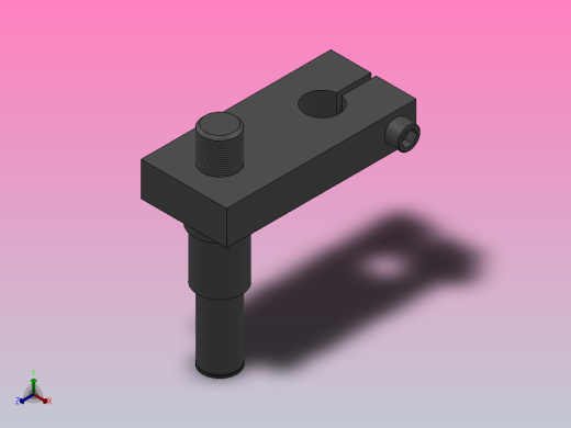 连接杆型惰轮张力调整装置[DPARA-10-G20-b20-X30]正等轴测缩略图