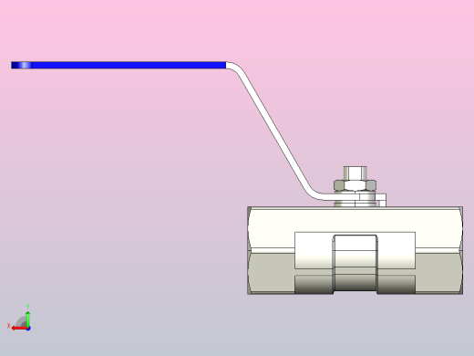 Q11F一片式球阀[1／4]球阀后视缩略图