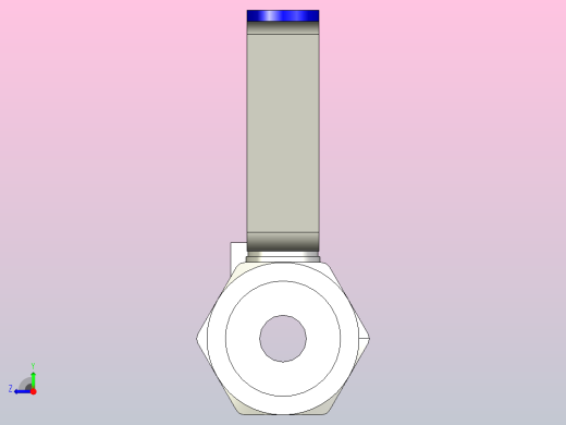Q11F一片式球阀[1／4]球阀右视缩略图