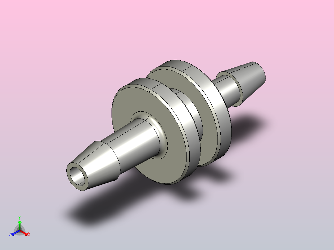 喷嘴-内径2mm长23mm主视图