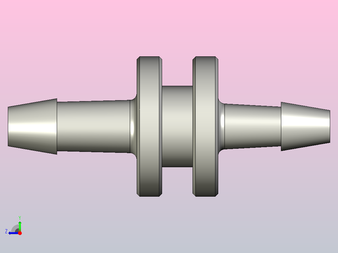 喷嘴-内径2mm长23mm右视图