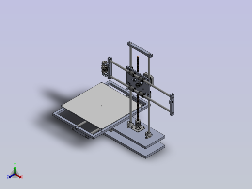 3D 打印机 DY020正等轴测缩略图